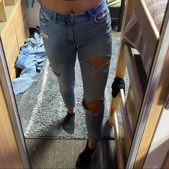 Abercrombie Simone High Rise Slim Jeans - Picture 3 of 10